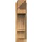 Ekena Millwork Balboa Rough Sawn Arts and Crafts Outlooker, Western Red Cedar, 6"W x 18"D x 22"H OUT06X18X22BOA03RWR - alternate 2